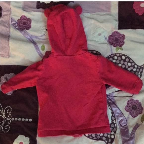 Magenta Hoodie Girls - Picture 4 of 4